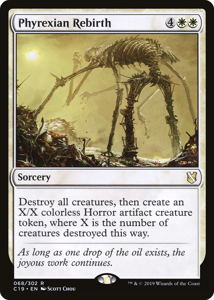 Phyrexian Rebirth (C19-068) [Commander 2019]
