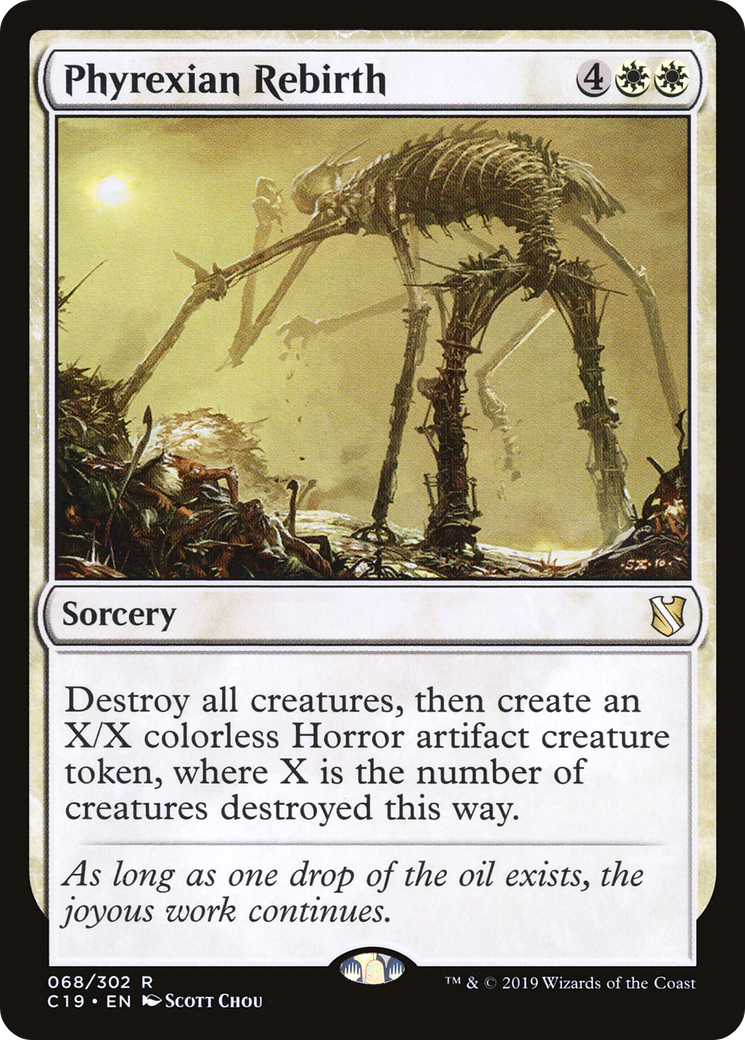 Phyrexian Rebirth (C19-068) [Commander 2019]