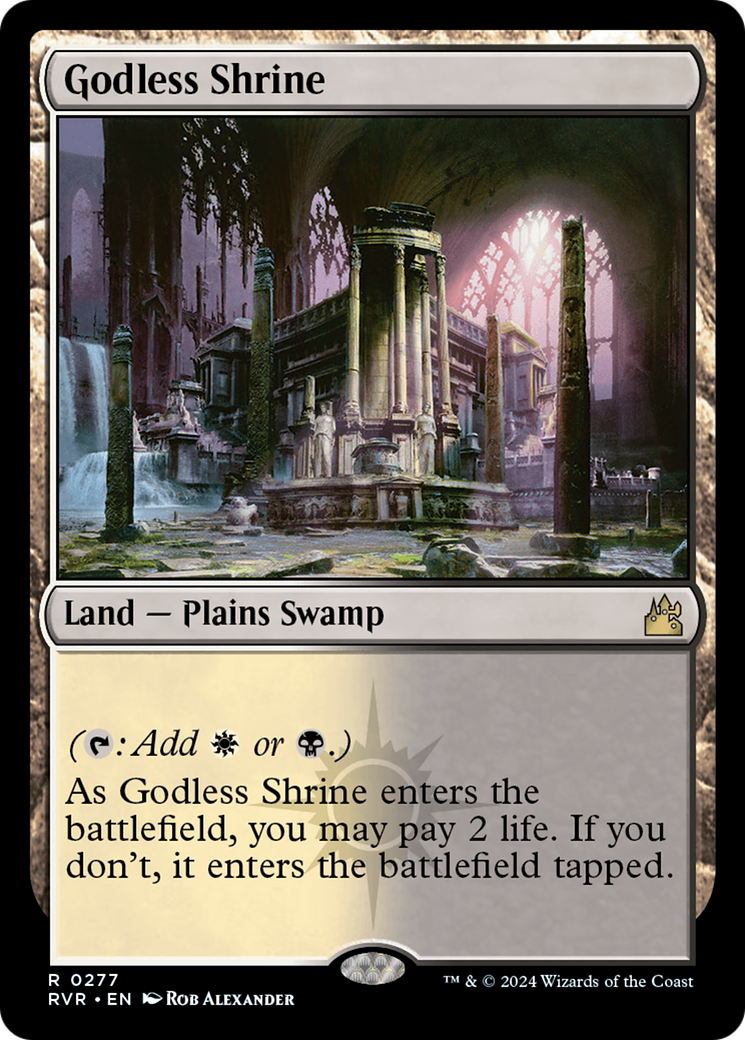 Godless Shrine (RVR-277) [Ravnica Remastered]