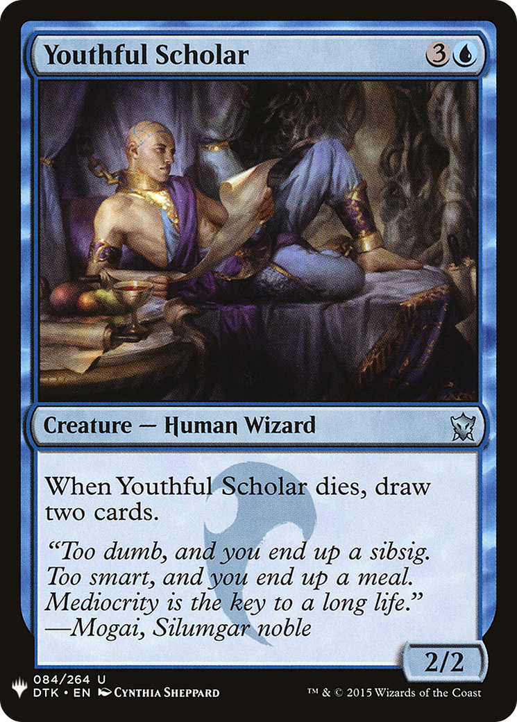 Youthful Scholar (LIST-DTK-84) [The List]