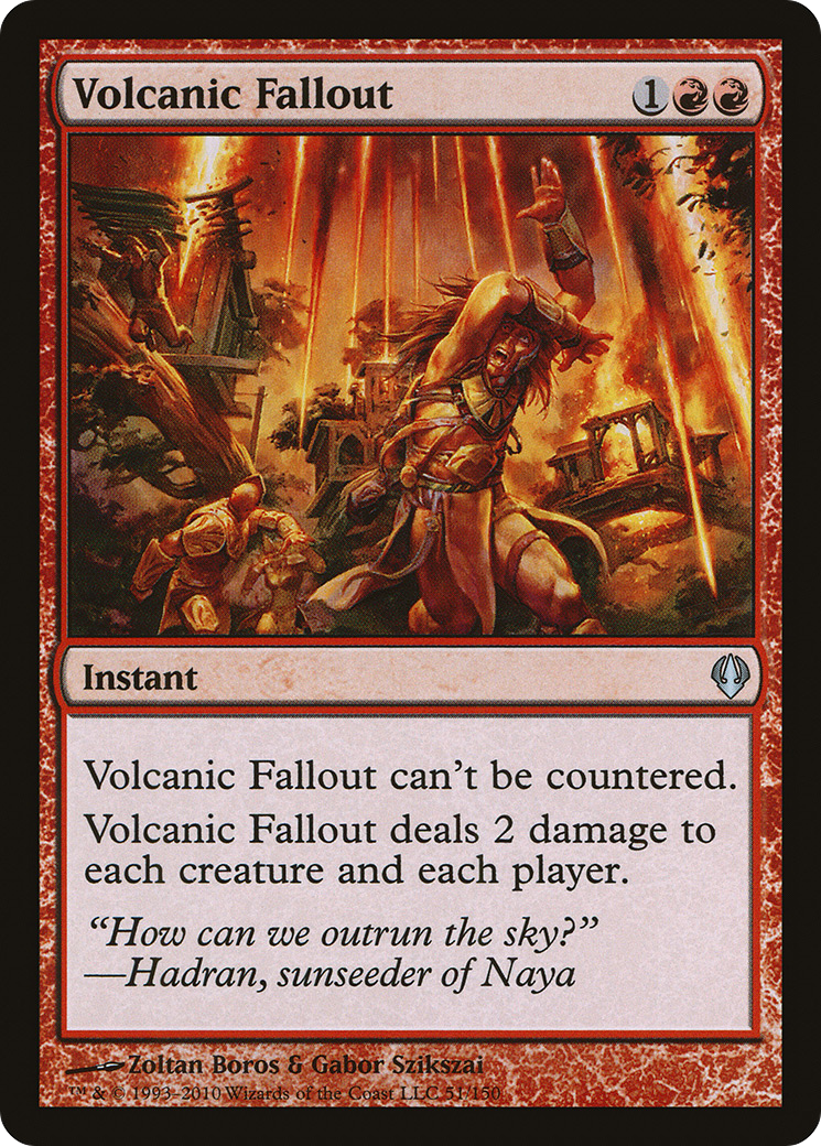 Volcanic Fallout (ARC-051) [Archenemy]