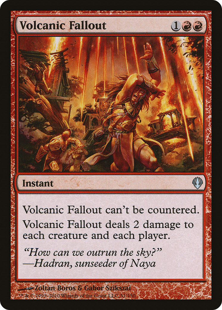 Volcanic Fallout (ARC-051) [Archenemy]