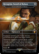Herugrim, Sword of Rohan - Sword of Hearth and Home (LTC-354) [Tales of Middle-earth Commander] / Herugrim, Sword of Rohan (Borderless)