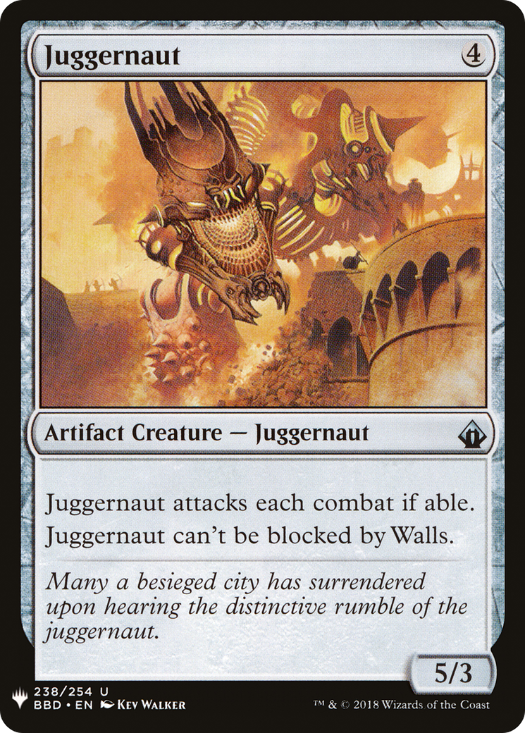 Juggernaut (LIST-BBD-238) [The List]