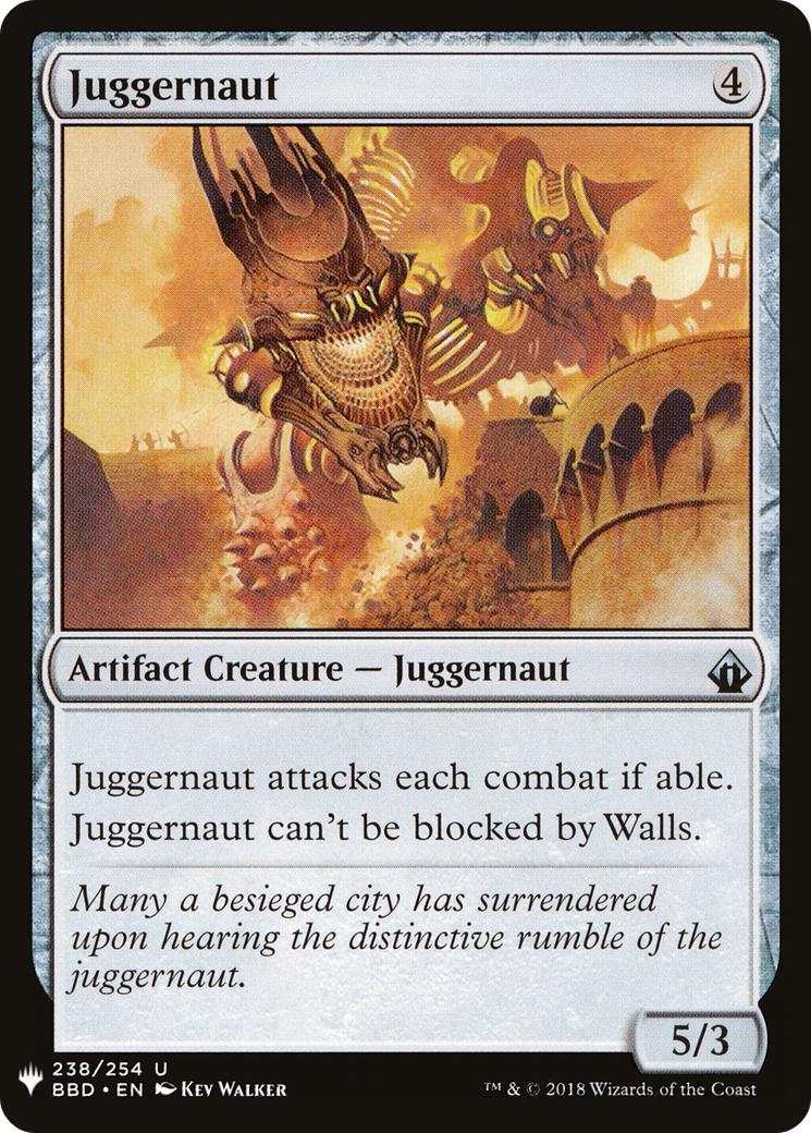 Juggernaut (LIST-BBD-238) [The List]