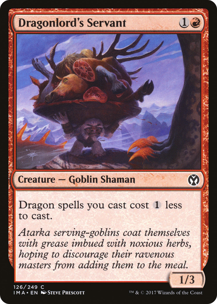 Dragonlord's Servant (IMA-126) [Iconic Masters]