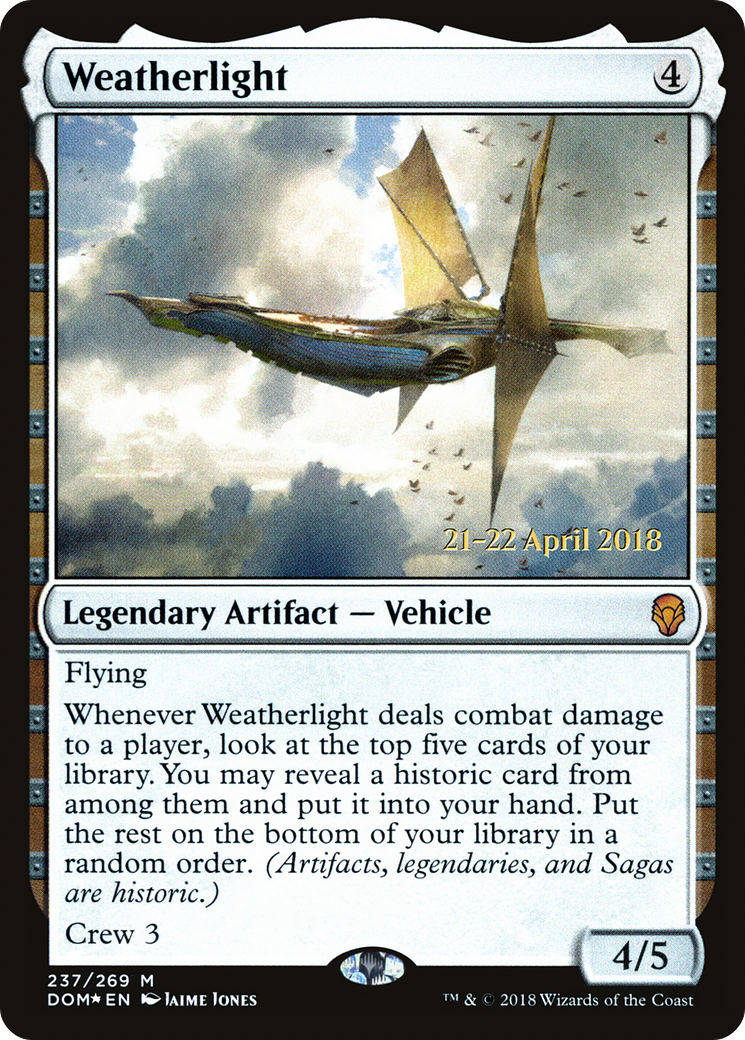 Weatherlight (PRE-237S) [Dominaria Promos] Foil