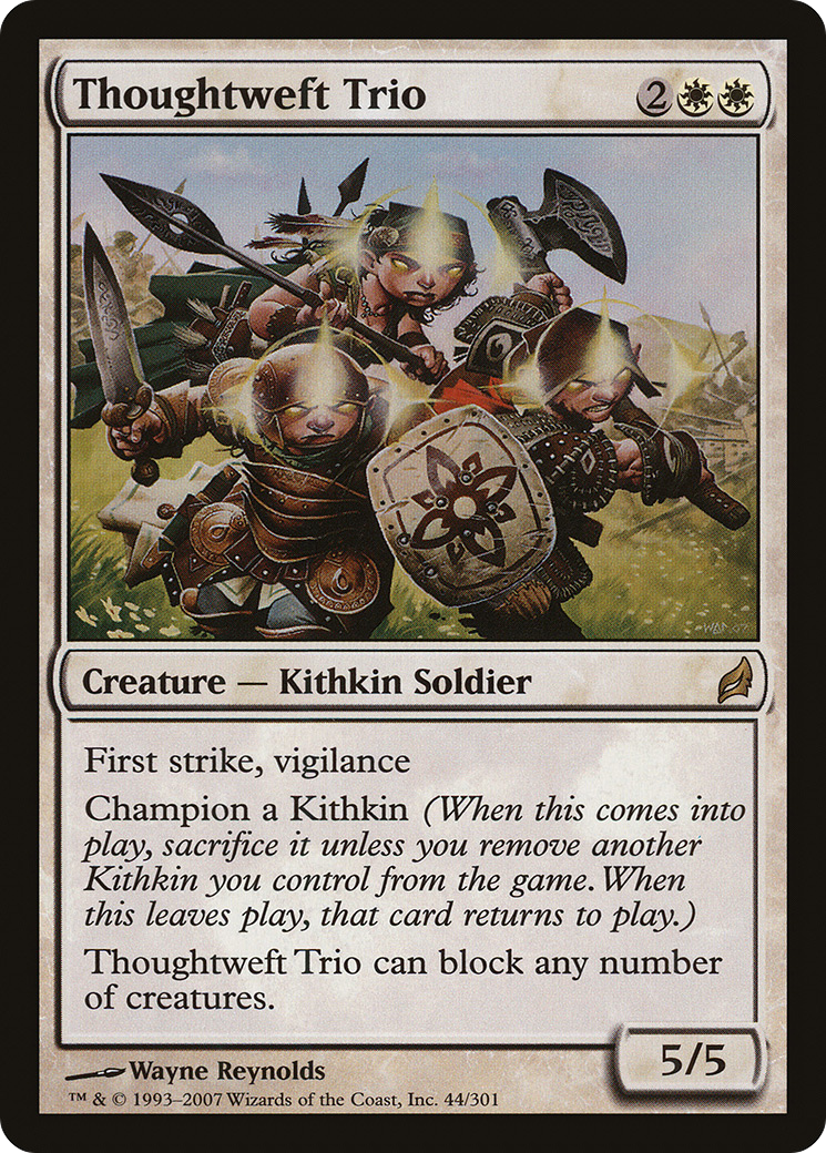Thoughtweft Trio (LRW-044) [Lorwyn] Foil