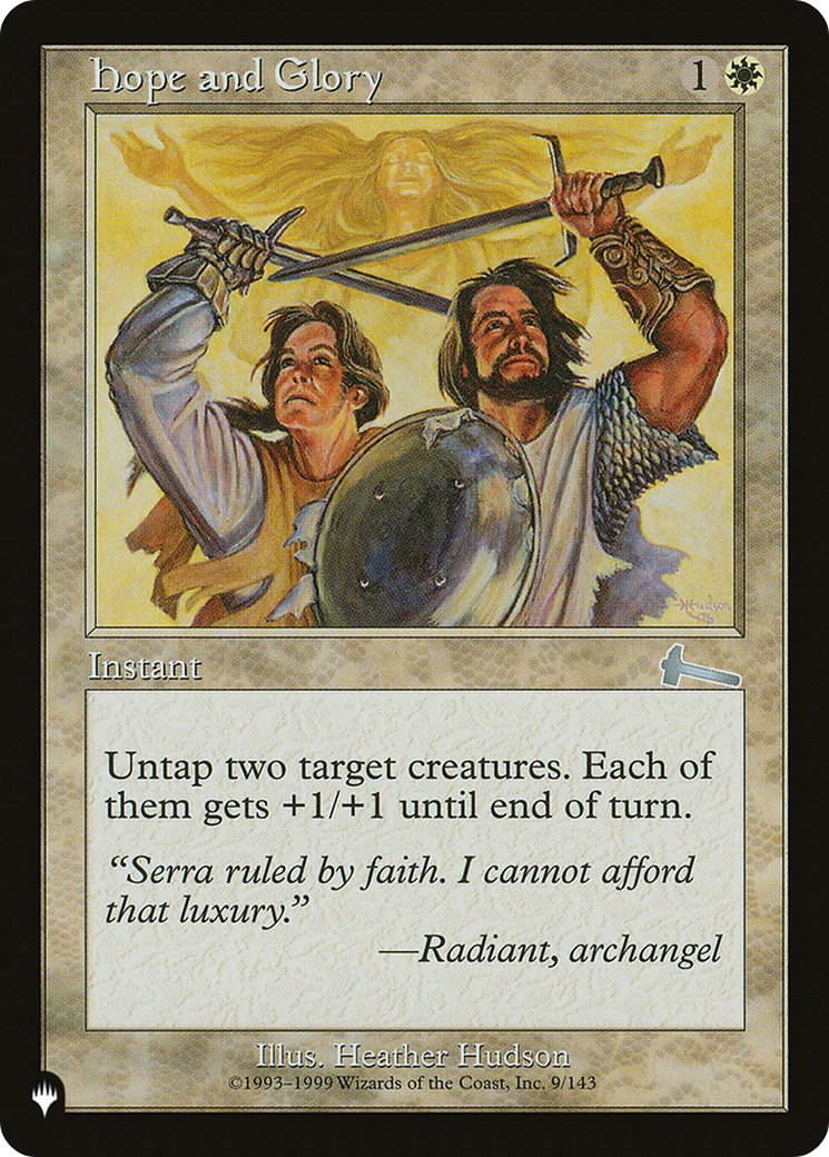 Hope and Glory (LIST-ULG-9) [The List]
