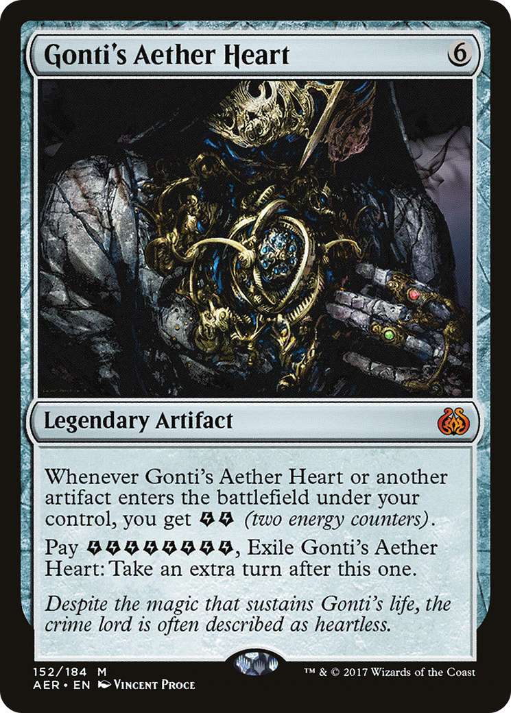 Gonti's Aether Heart (AER-152) [Aether Revolt] Foil