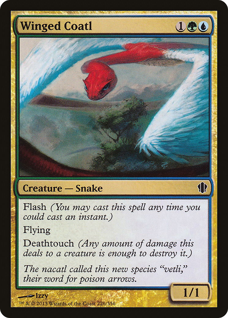 Winged Coatl (C13-226) [Commander 2013]