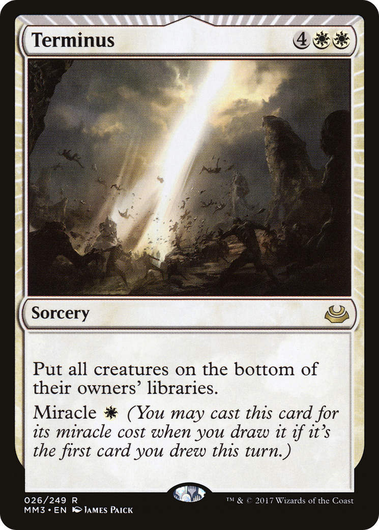 Terminus (MM3-026) [Modern Masters 2017]: (miracle) Foil