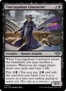 Unscrupulous Contractor (OTJ-112) [Outlaws of Thunder Junction] Foil