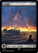 Swamp // Swamp (REX-023) [Jurassic World Collection] Foil