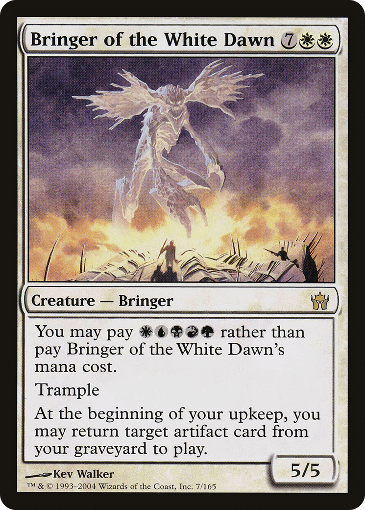 Bringer of the White Dawn (5DN-007) [Fifth Dawn] Foil
