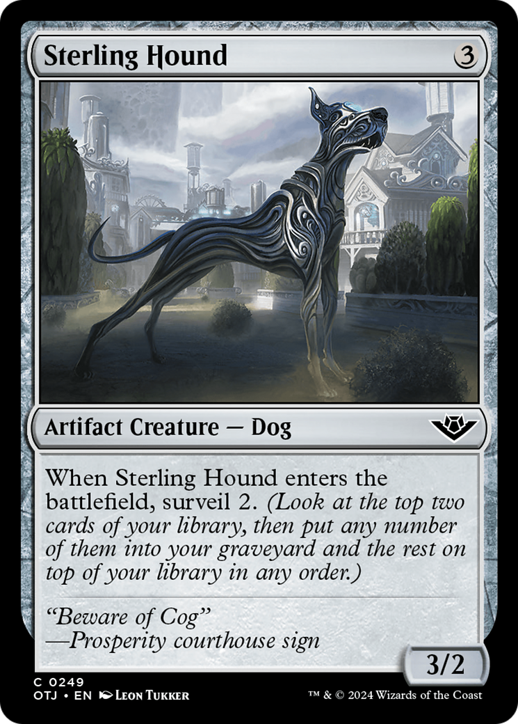 Sterling Hound (OTJ-249) [Outlaws of Thunder Junction]