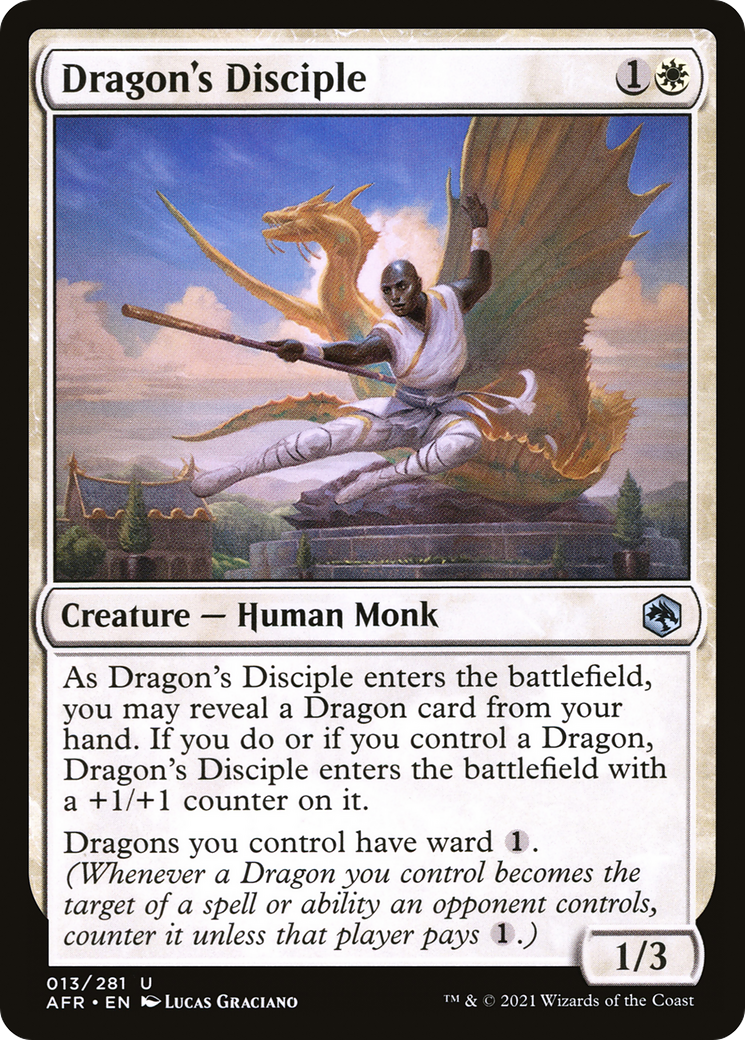 Dragon's Disciple (AFR-013) [Adventures in the Forgotten Realms]