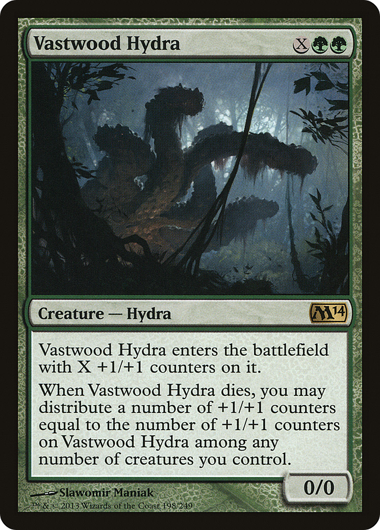 Vastwood Hydra (M14-198) [Magic 2014] Foil