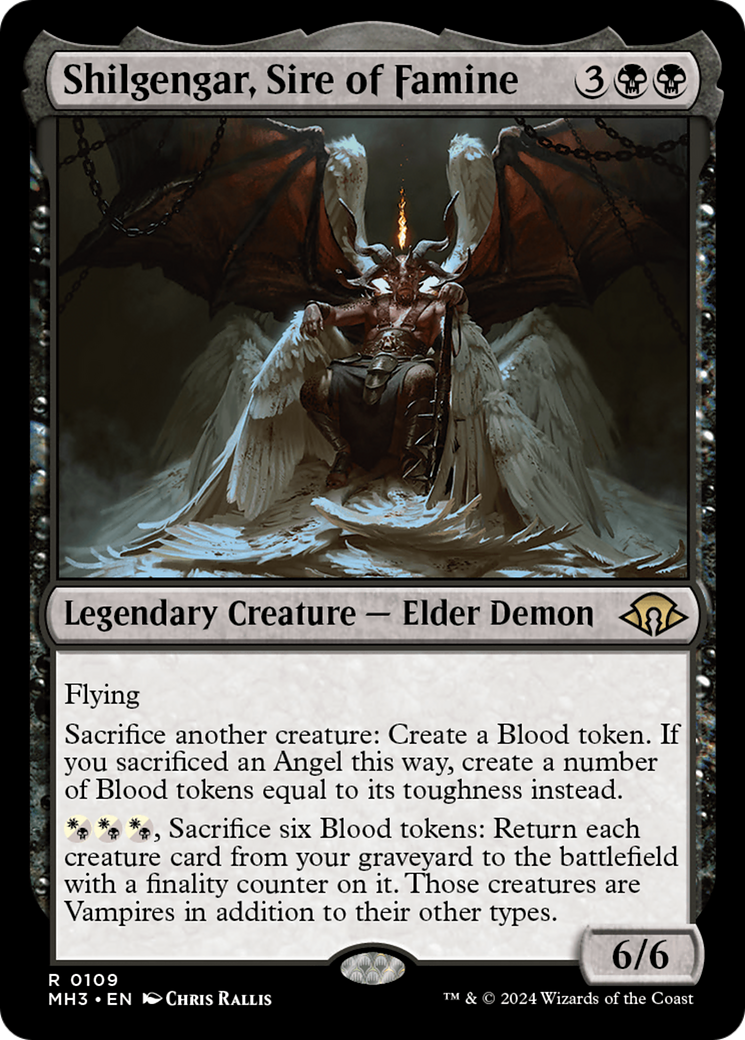 Shilgengar, Sire of Famine (MH3-109) [Modern Horizons 3]