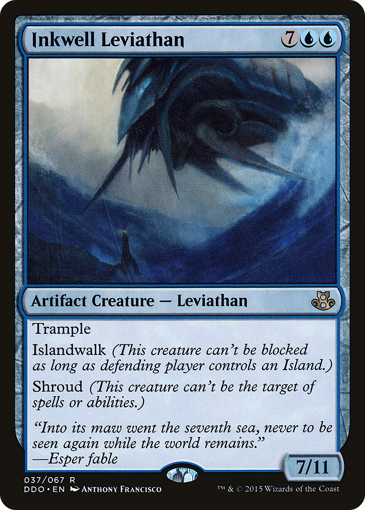 Inkwell Leviathan (DDO-037) [Duel Decks: Elspeth vs. Kiora]