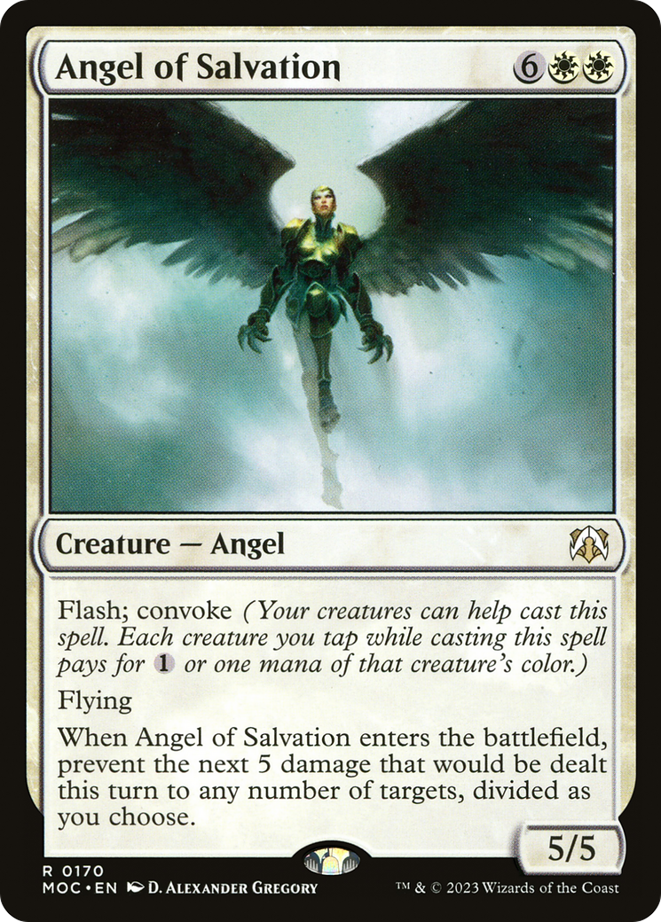 Angel of Salvation (MOC-170) [March of the Machine Commander]