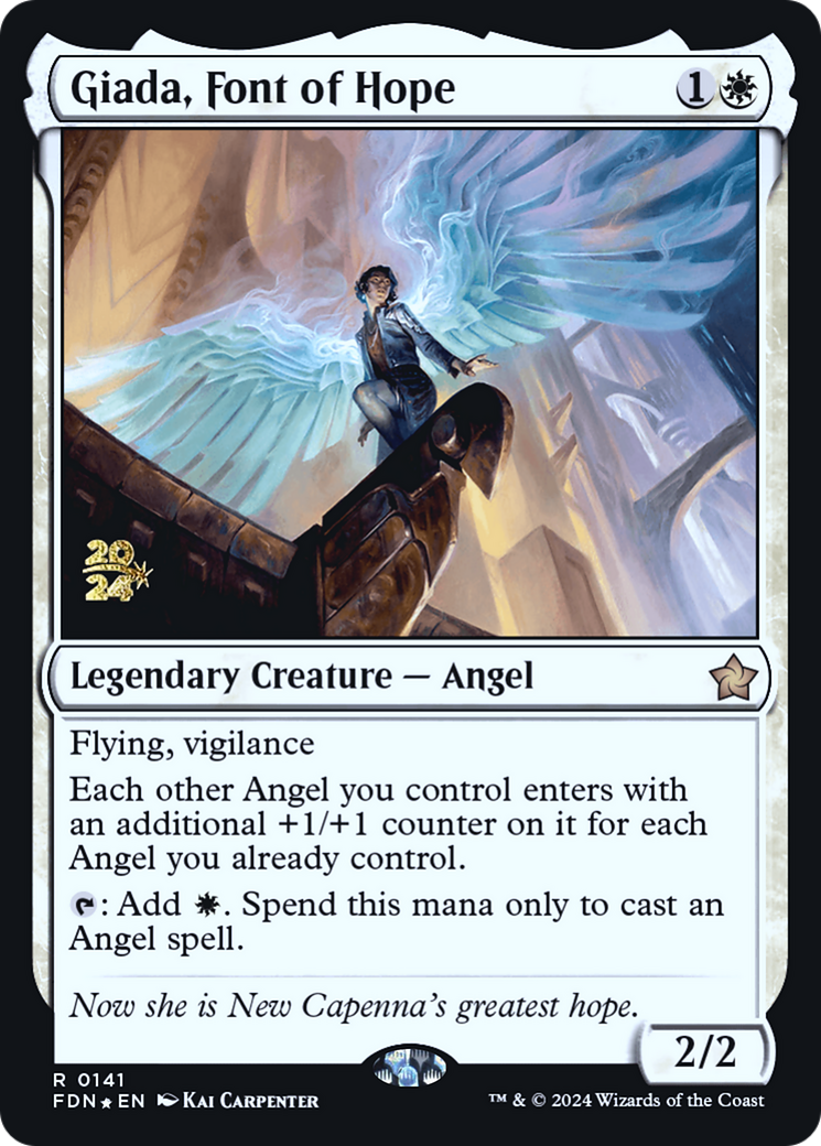 Giada, Font of Hope (PRE-141S) [Foundations Promos] Foil