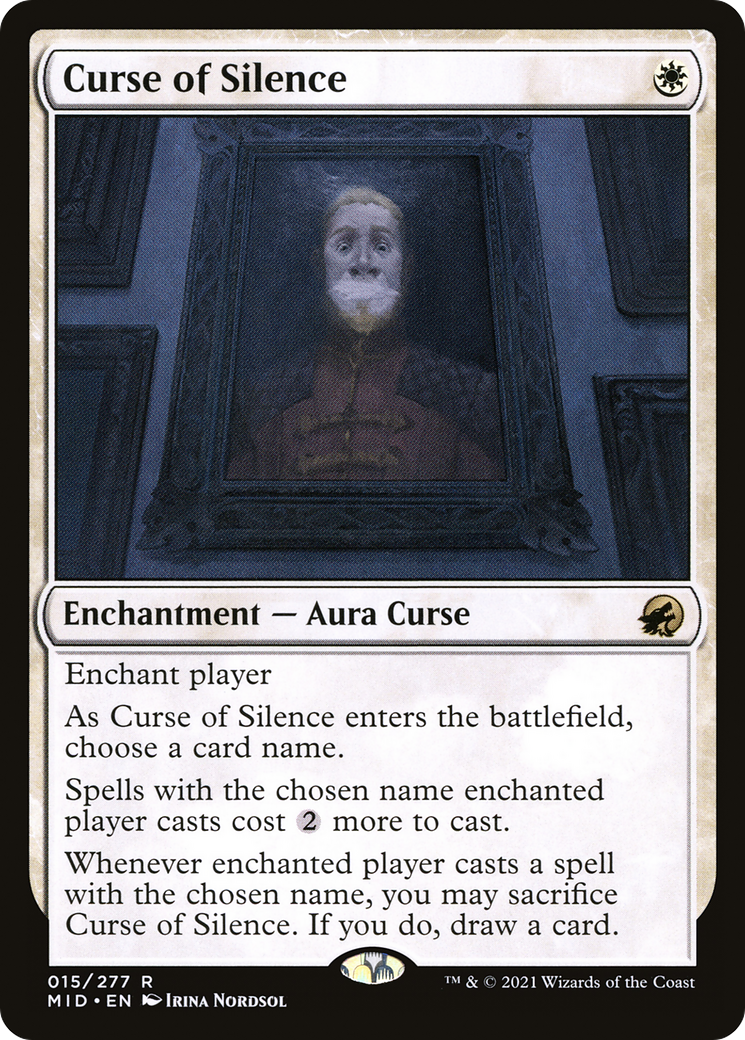 Curse of Silence (MID-015) [Innistrad: Midnight Hunt]