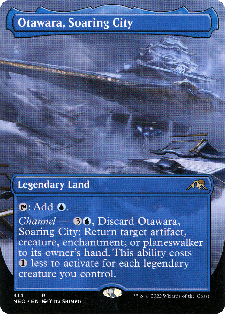 Otawara, Soaring City (Borderless) (NEO-414) [Kamigawa: Neon Dynasty]