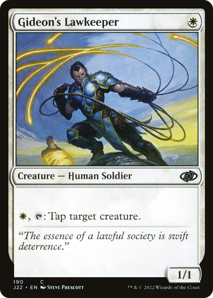 Gideon's Lawkeeper (J22-190) [Jumpstart 2022]
