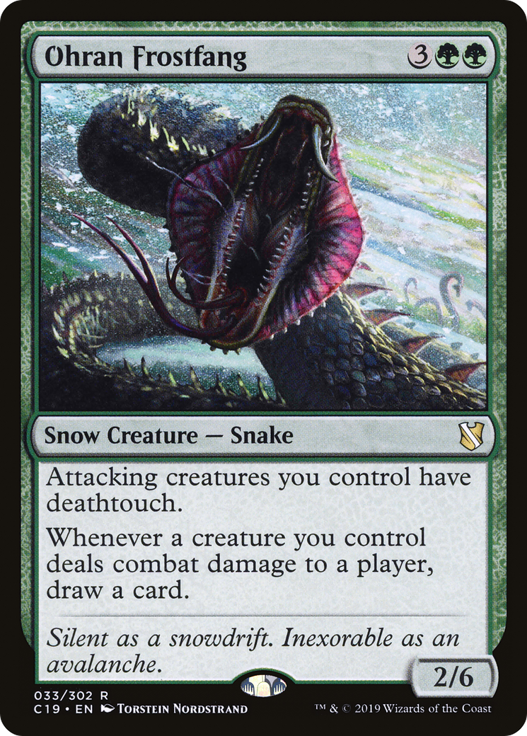 Ohran Frostfang (C19-033) [Commander 2019]