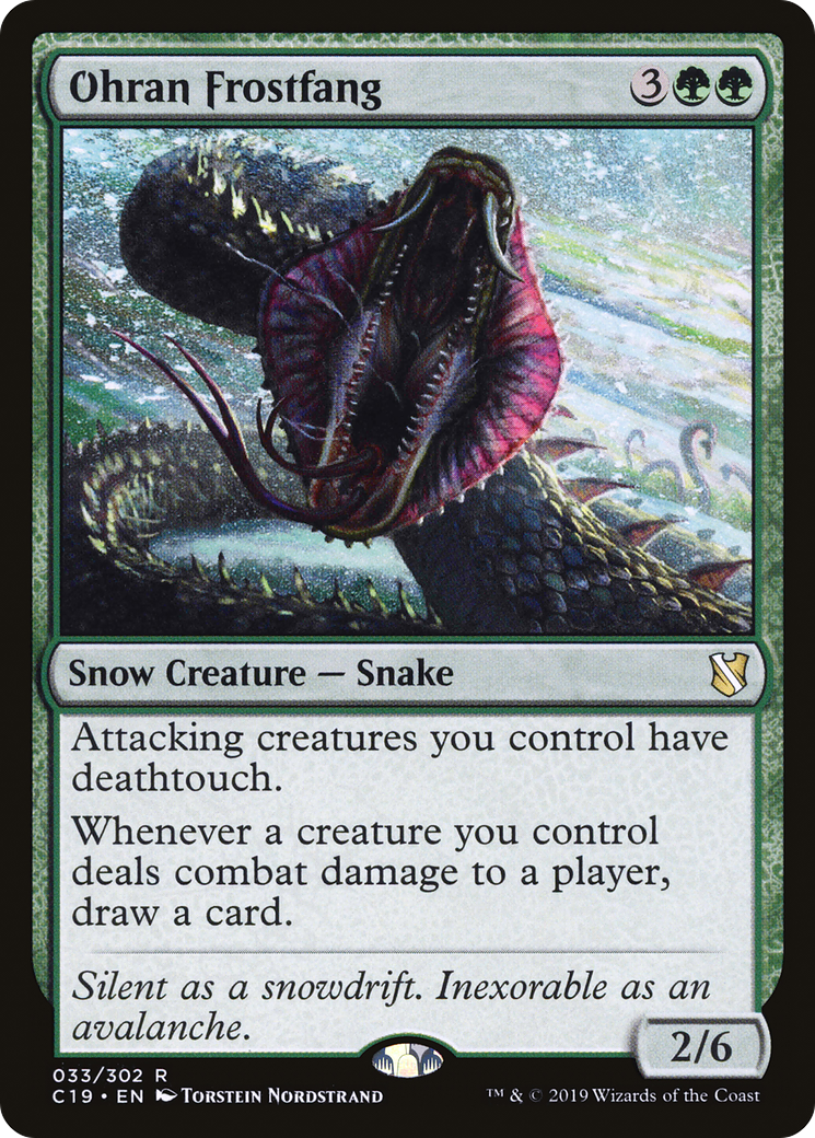 Ohran Frostfang (C19-033) [Commander 2019]