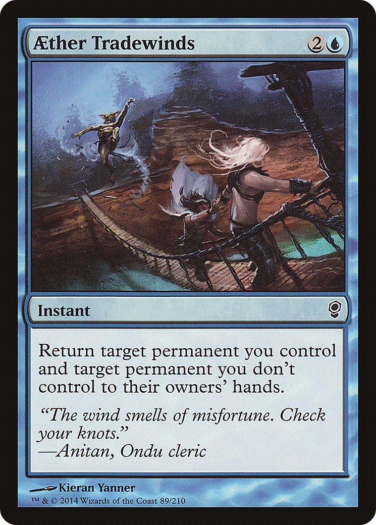 Aether Tradewinds (CNS-089) [Conspiracy] Foil