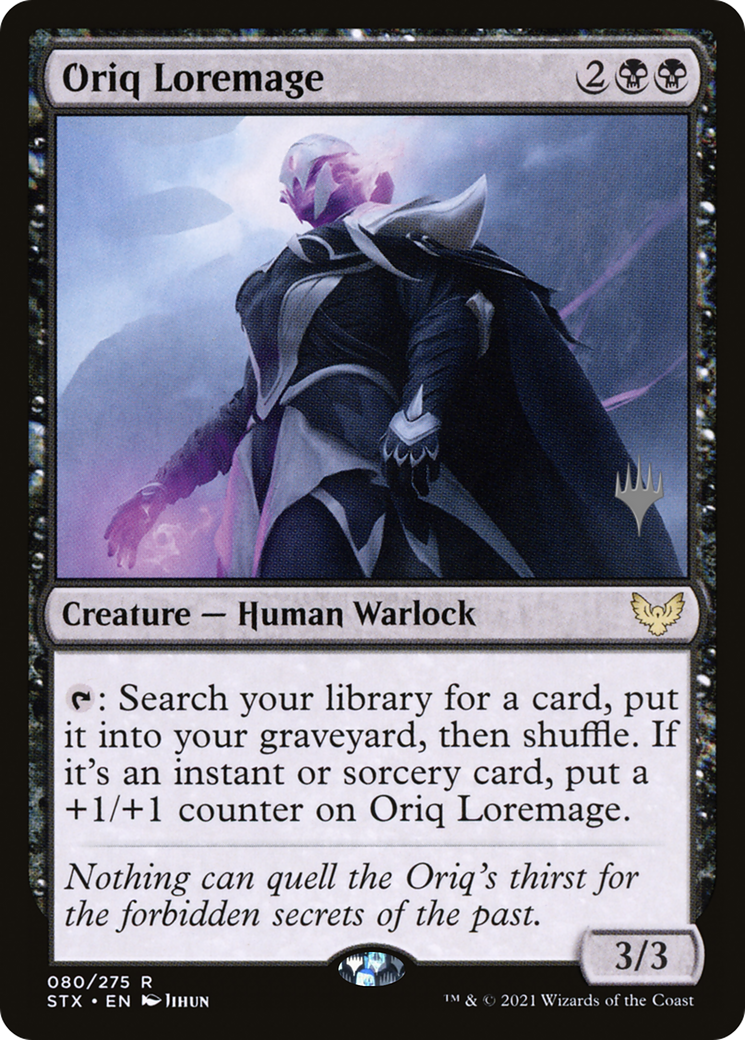 Oriq Loremage (PPSTX-80P) [Strixhaven: School of Mages Promos] Foil
