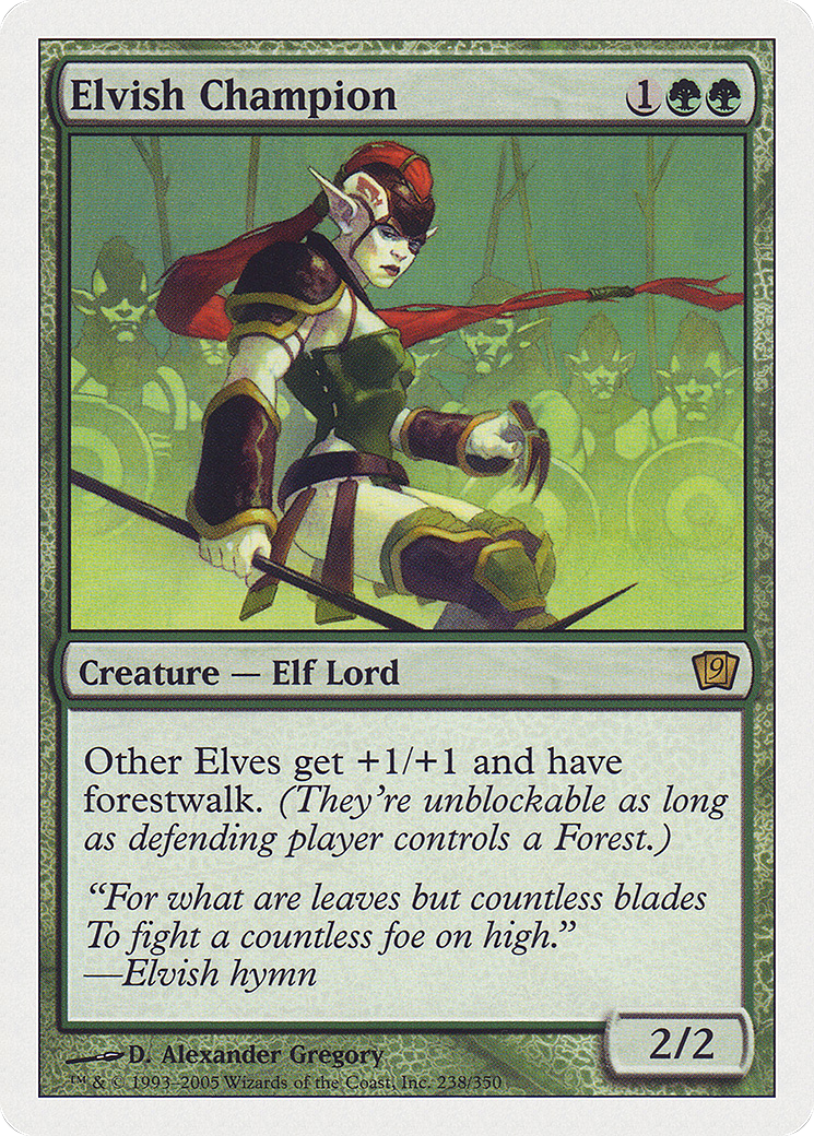 Elvish Champion (9ED-238) [Ninth Edition]