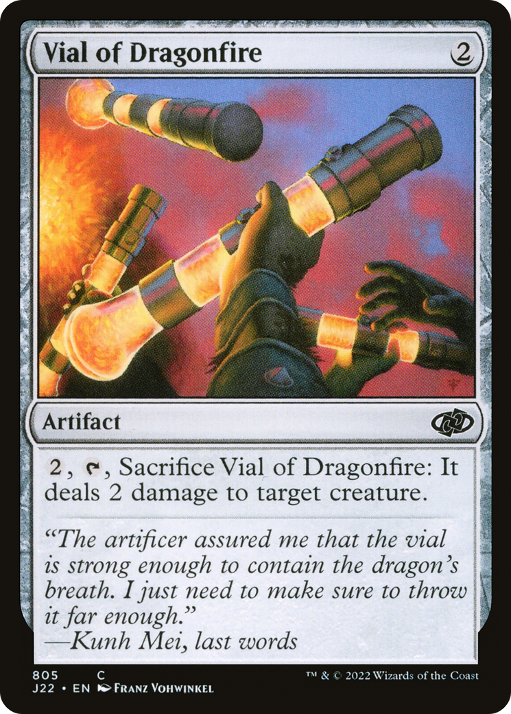 Vial of Dragonfire (J22-805) [Jumpstart 2022]
