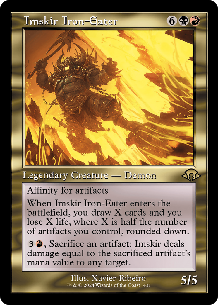 Imskir Iron-Eater (MH3-431) [Modern Horizons 3] Foil