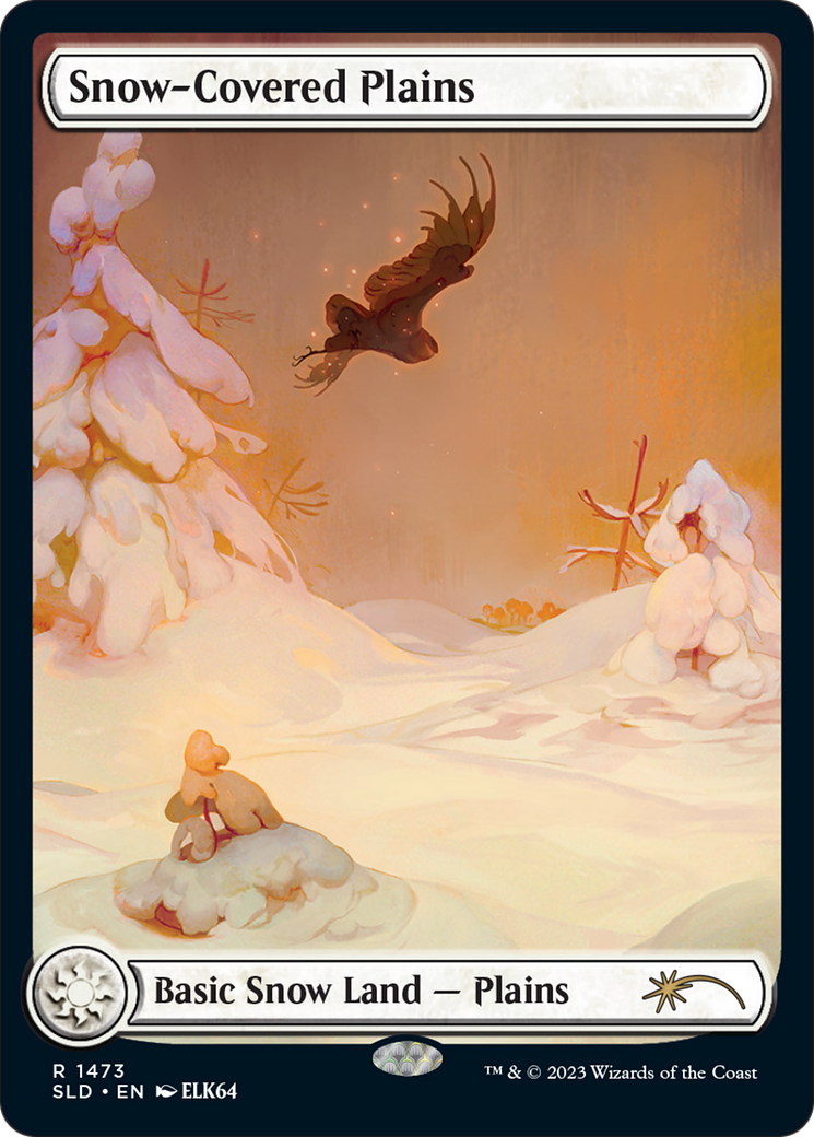Snow-Covered Plains (SLD-1473) [Secret Lair Drop]: (Full Art)