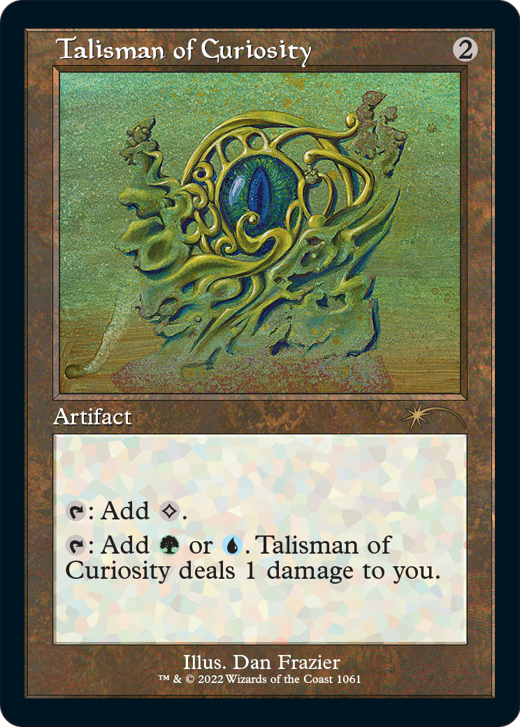 Talisman of Curiosity (Retro Frame) (SLD-1061) [Secret Lair Drop]
