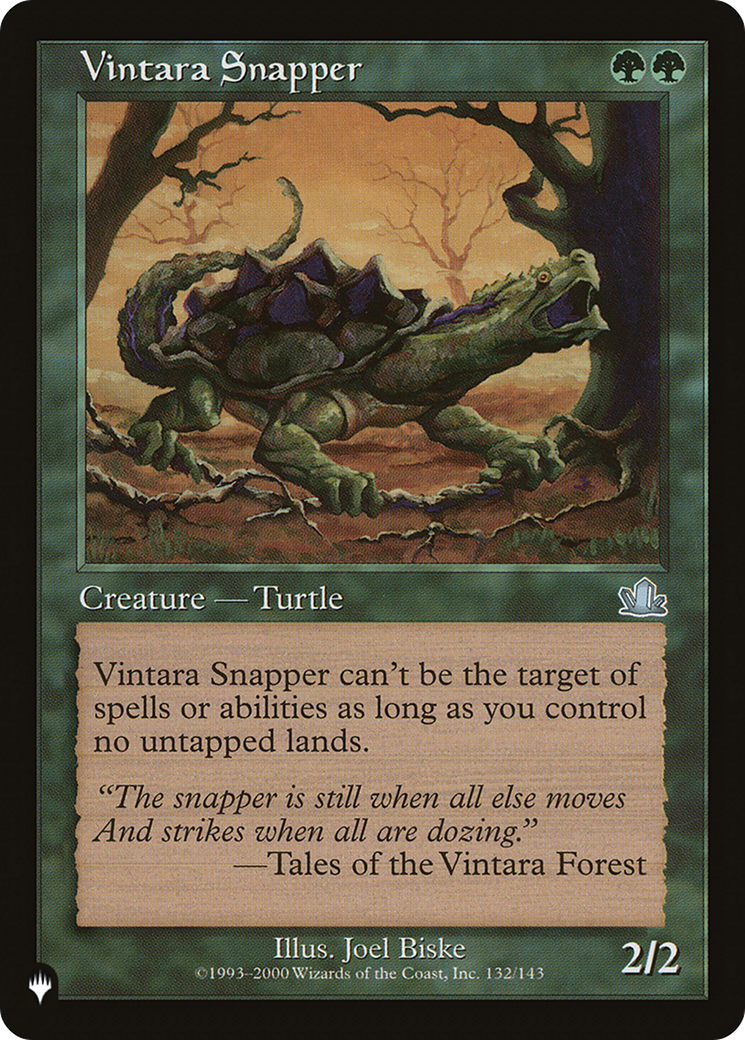 Vintara Snapper (LIST-PCY-132) [The List]