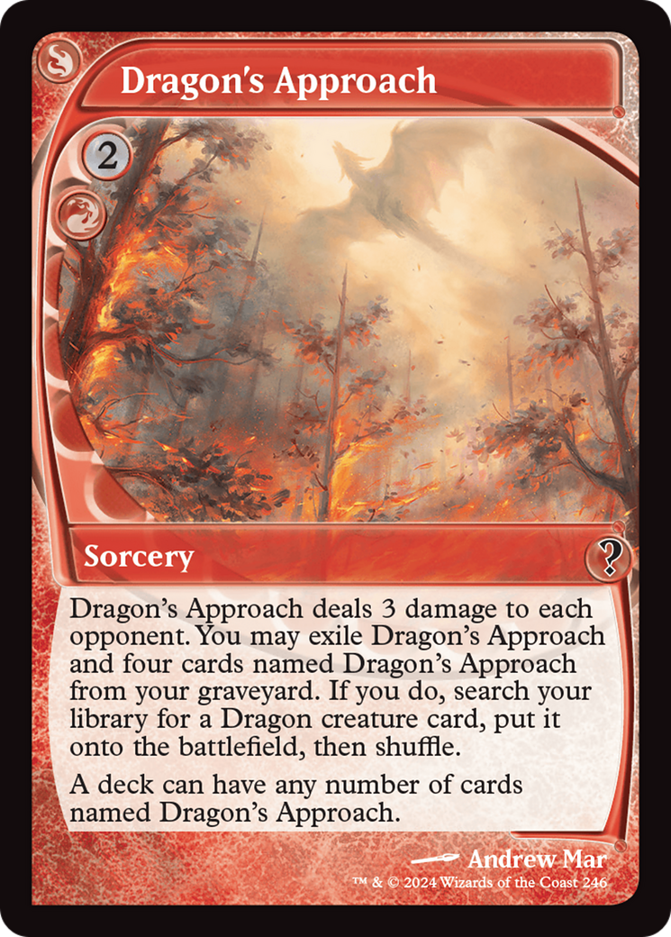 Dragon's Approach (MB2-246) [Mystery Booster 2] Foil