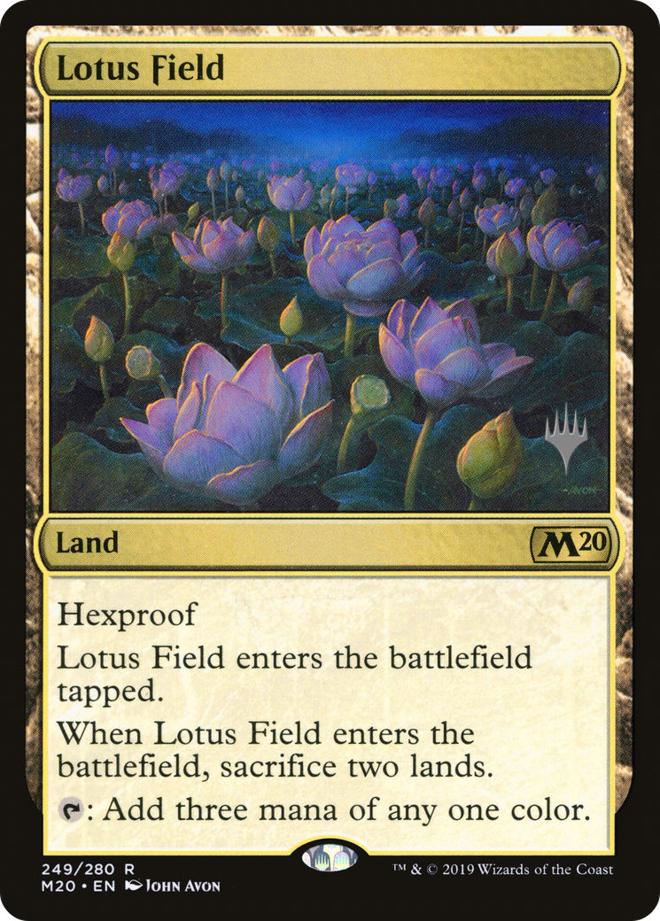 Lotus Field (PPM20-249P) [Core Set 2020 Promos]