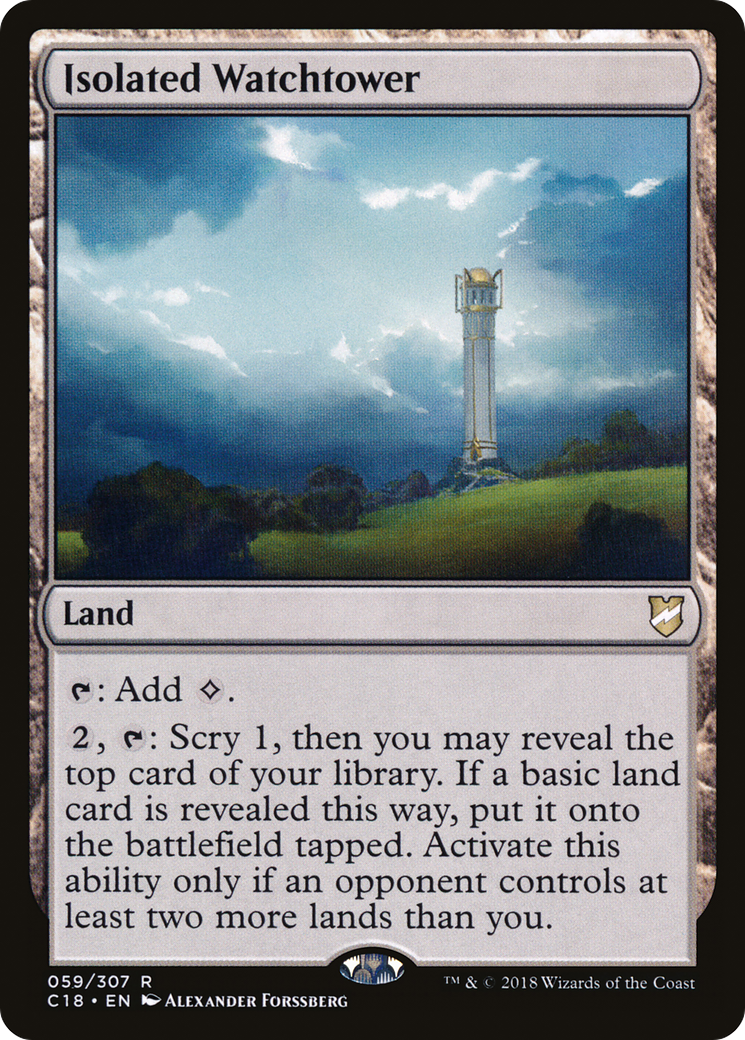 Isolated Watchtower (C18-059) [Commander 2018]