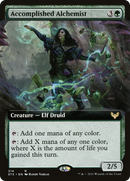 Accomplished Alchemist (STX-314) [Strixhaven: School of Mages]: (Extended Art) Foil
