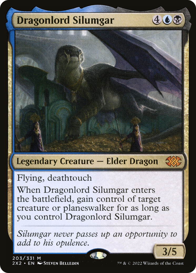 Dragonlord Silumgar (2X2-203) [Double Masters 2022]