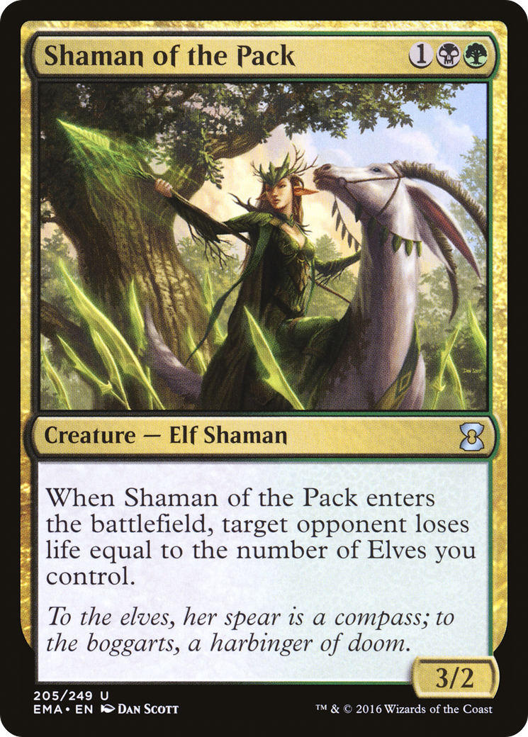 Shaman of the Pack (EMA-205) [Eternal Masters]