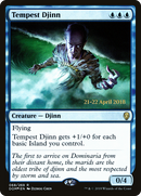 Tempest Djinn (PRE-68S) [Dominaria Promos] Foil