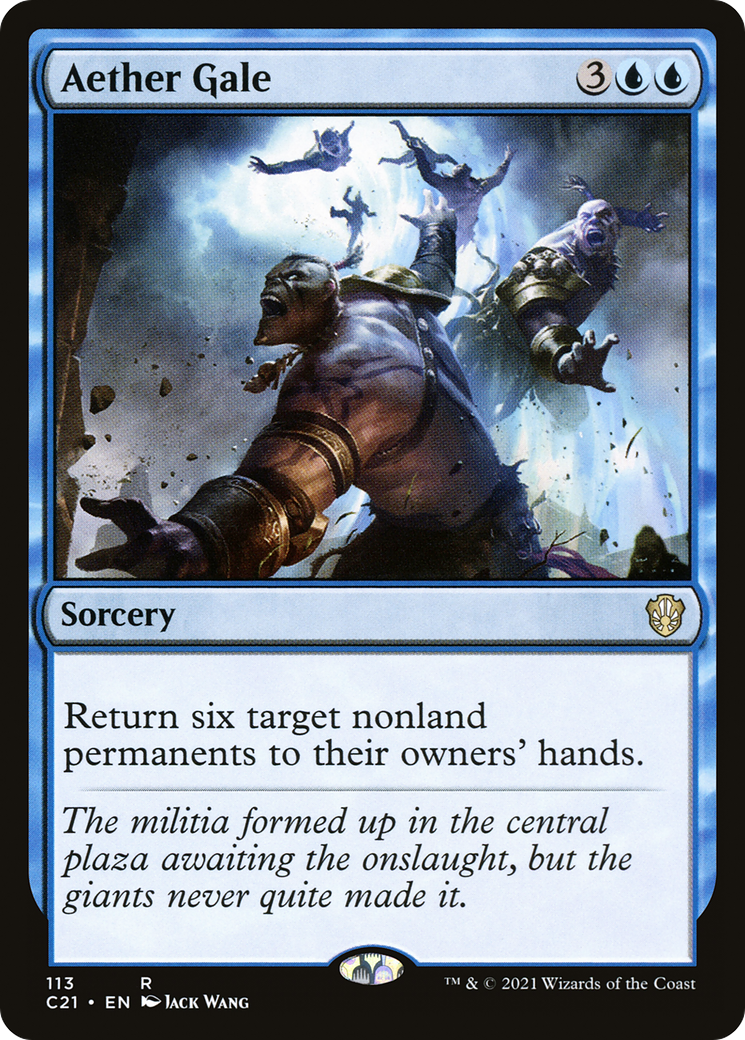 Aether Gale (C21-113) [Commander 2021]