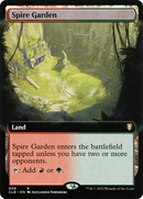 Spire Garden (Extended Art) (CLB-606) [Commander Legends: Battle for Baldur's Gate]