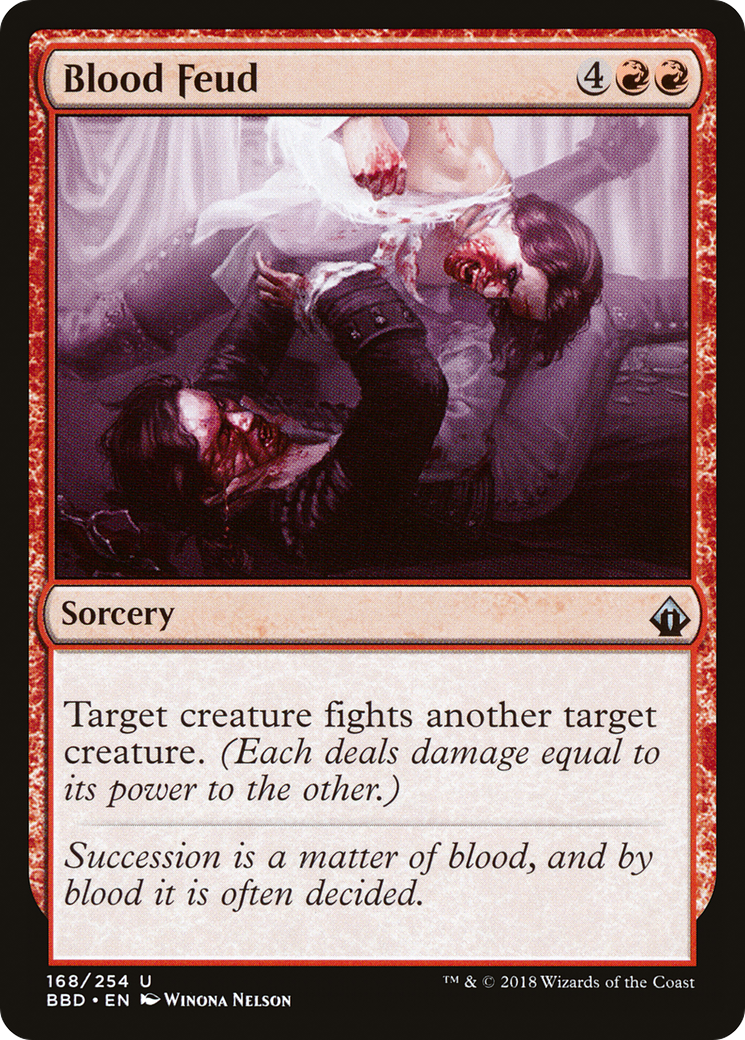 Blood Feud (BBD-168) [Battlebond] Foil