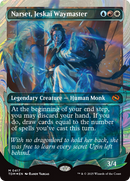 Narset, Jeskai Waymaster (TDM-417) [Tarkir: Dragonstorm]: (Showcase) (Borderless) Foil